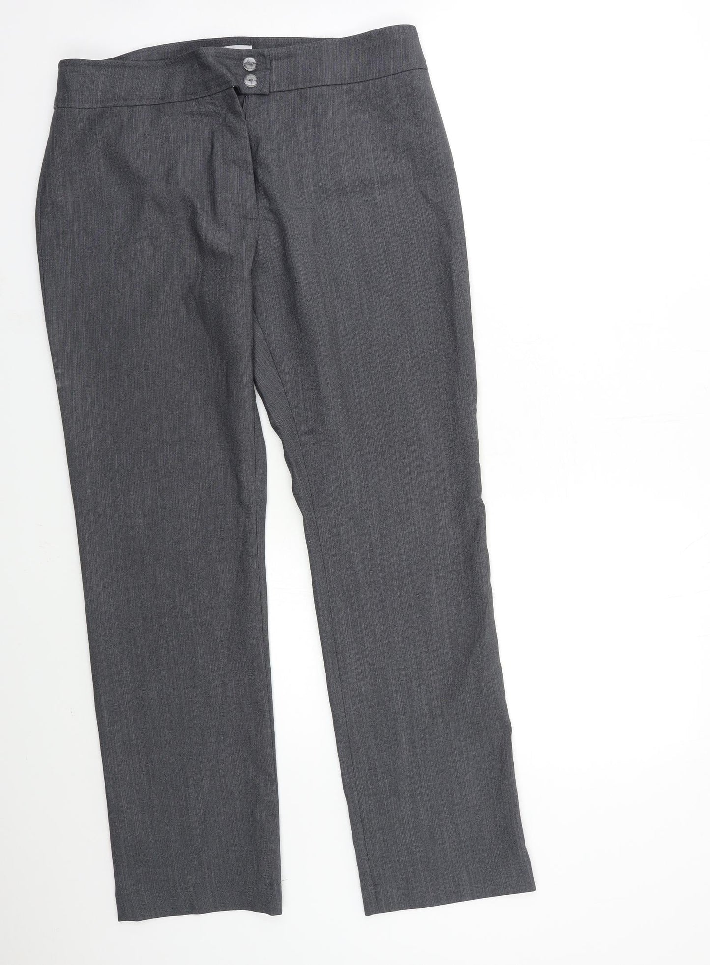 buttrcups Womens Grey   Trousers  Size 12 L29 in