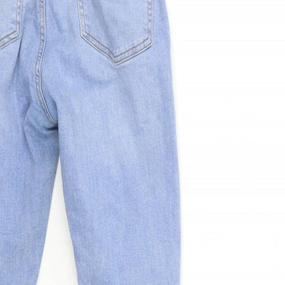 Denim & Co. Womens Blue  Denim Skinny Jeans Size 8 L28 in