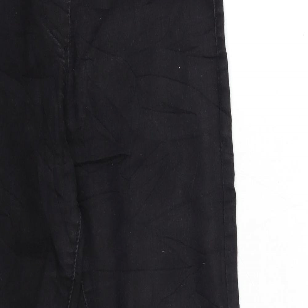 TopSecret Womens Black  Denim Jegging Jeans Size 8 L27 in