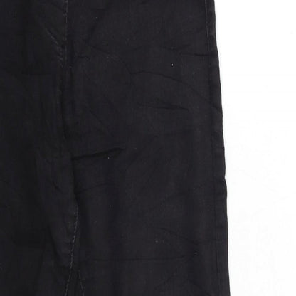 TopSecret Womens Black  Denim Jegging Jeans Size 8 L27 in