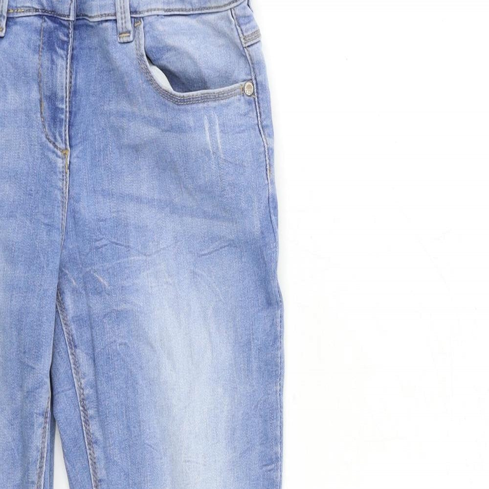 NEXT Girls Blue  Denim Skinny Jeans Size 12 Years