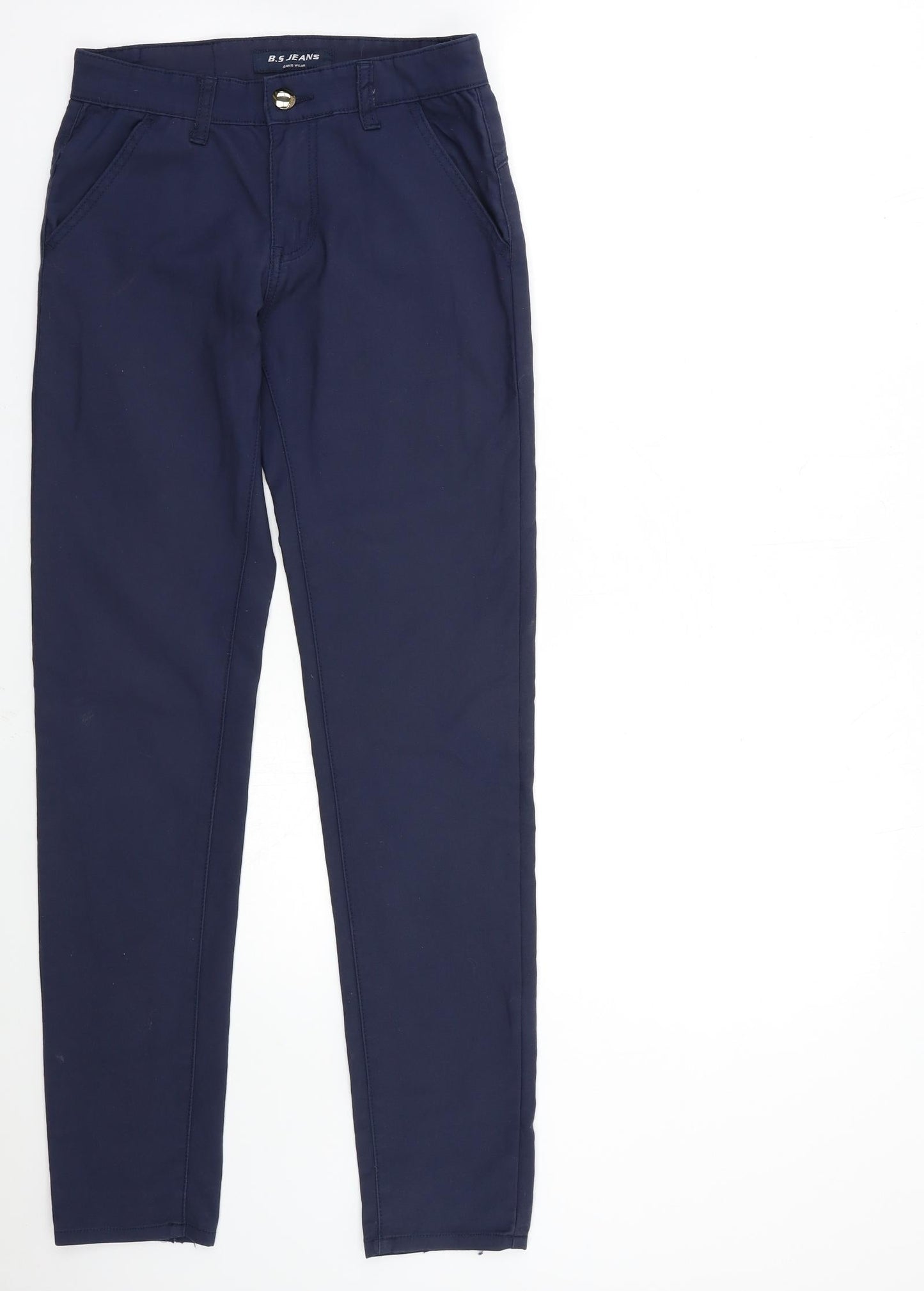 B.S Jeans Mens Blue   Trousers  Size 28 L32 in