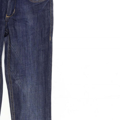 Womens UK Size 25 in H&M Regular Fit Skinny Blue Jeans