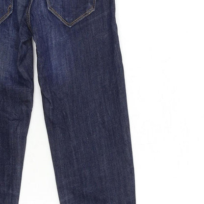 Womens UK Size 25 in H&M Regular Fit Skinny Blue Jeans