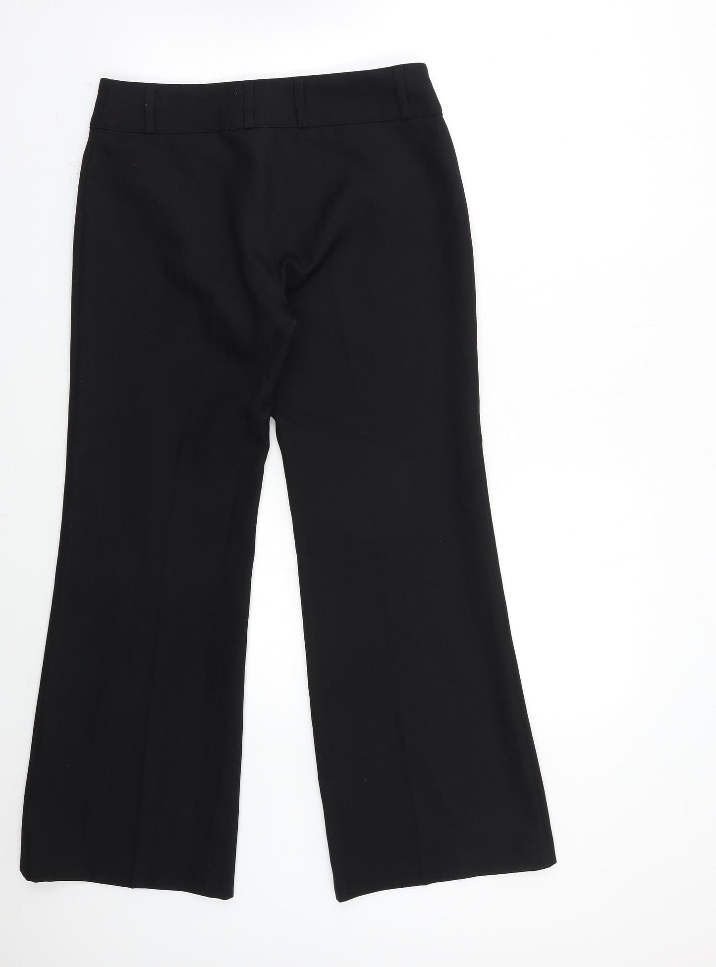 F&F Womens Black   Trousers  Size 10 L30 in