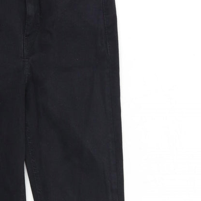 Topshop Womens Black  Denim Skinny Jeans Size 28 in L32 in