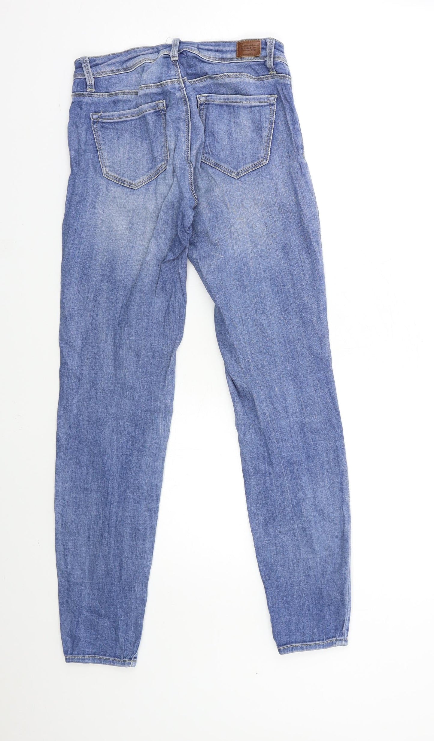 Womens UK Size 6 TALLY WEiJL Regular Fit Skinny Blue Jeans