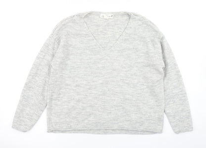 Womens UK Size M H&M Grey Pullover Jumper