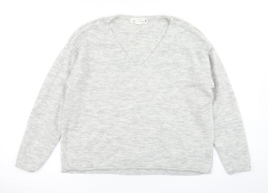 Womens UK Size M H&M Grey Pullover Jumper