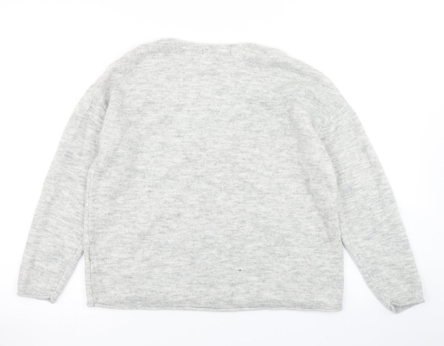 Womens UK Size M H&M Grey Pullover Jumper