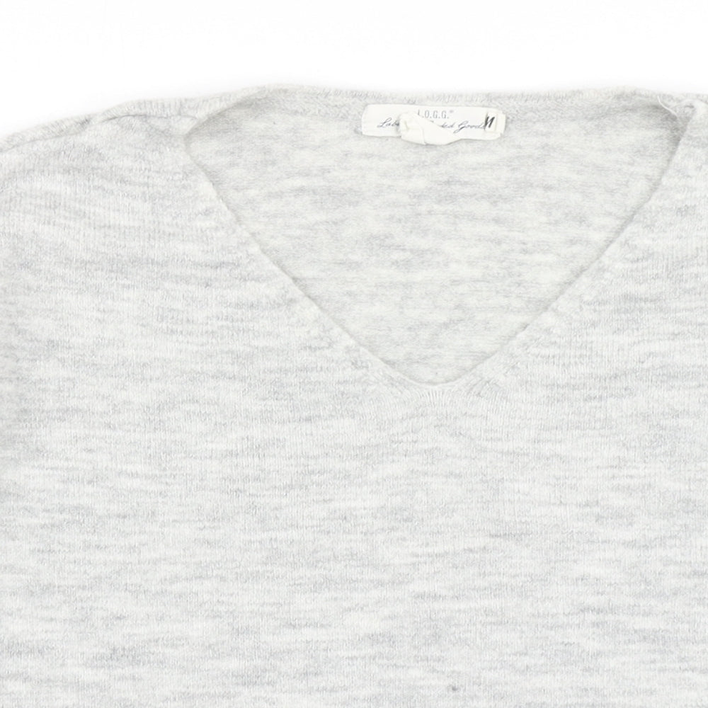 Womens UK Size M H&M Grey Pullover Jumper
