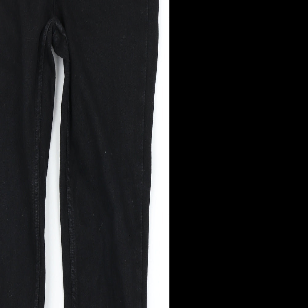 New Look Womens Black  Denim Skinny Jeans Size 10 L25 in