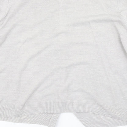 Classic Womens Grey  Knit Cardigan Jumper Size 18