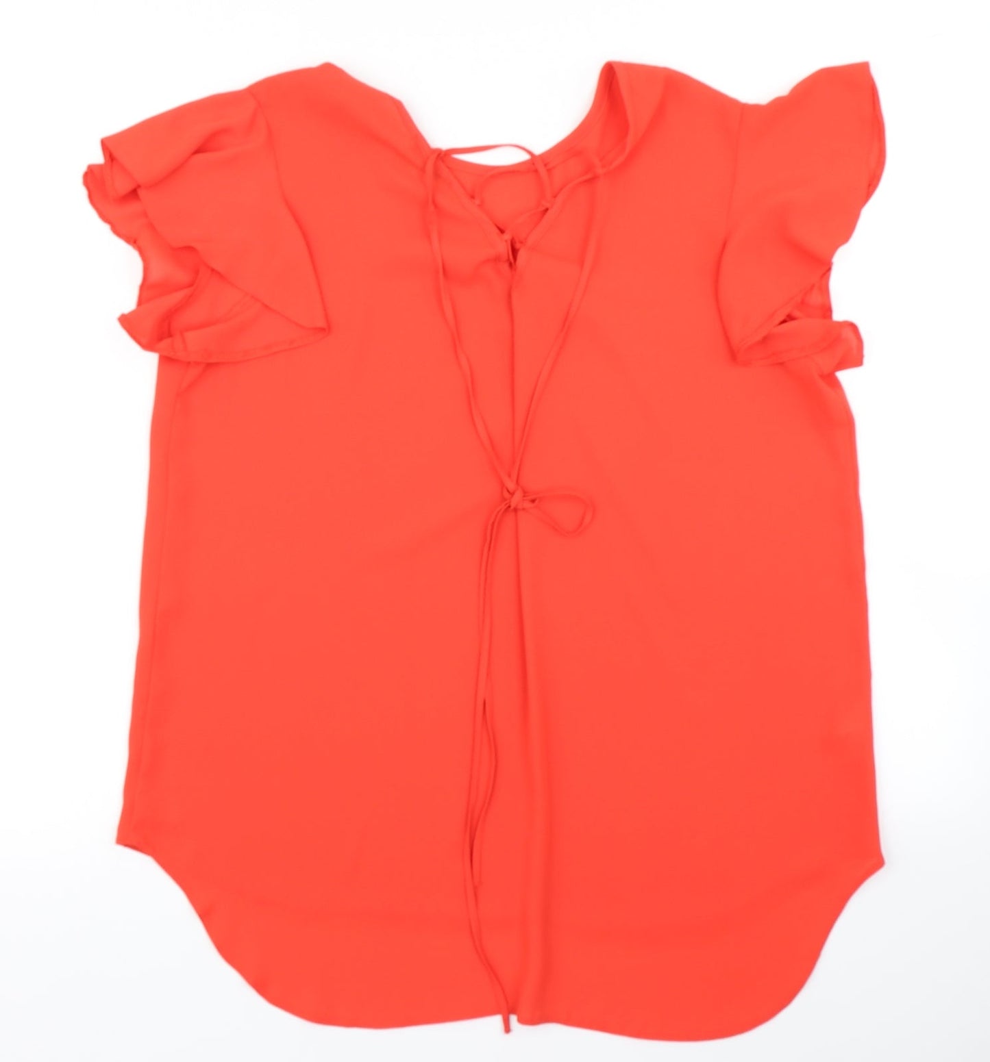 Papaya Womens Red   Basic Blouse Size 14