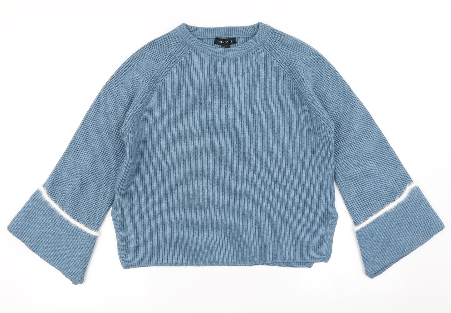 Womens UK Size S New Look Blue Pullover Jumper
