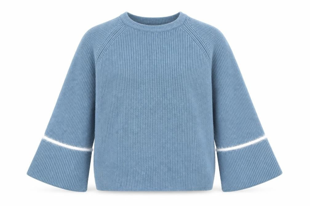 Womens UK Size S New Look Blue Pullover Jumper