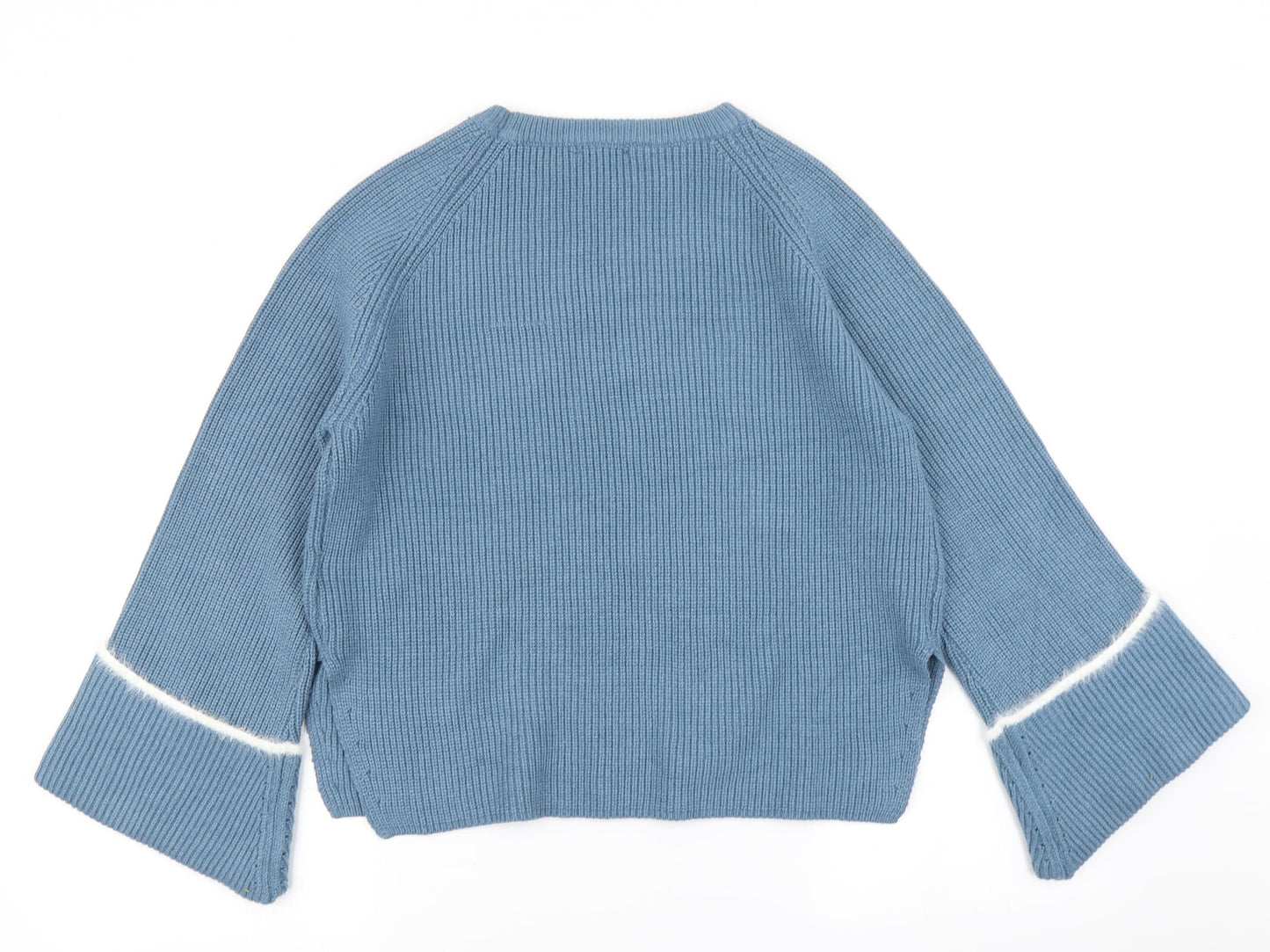 Womens UK Size S New Look Blue Pullover Jumper