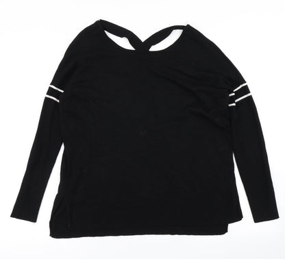 Womens UK Size 10 Nine Black Pullover Jumper