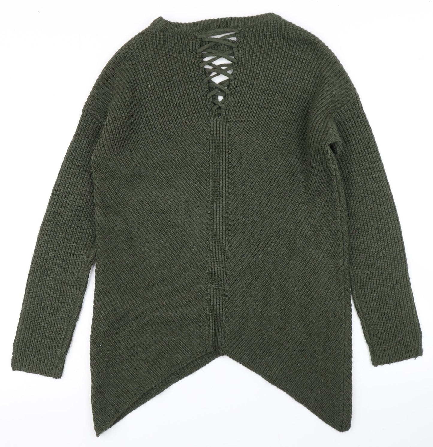 Womens UK Size 10 Select Green Pullover Jumper