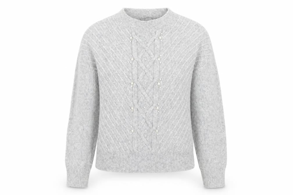 Womens UK Size 12 Dorothy Perkins Grey Pullover Jumper