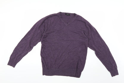 Mens Purple   Pullover Jumper Size M