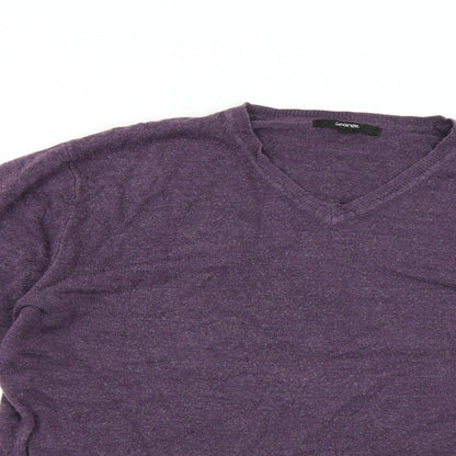 Mens Purple   Pullover Jumper Size M