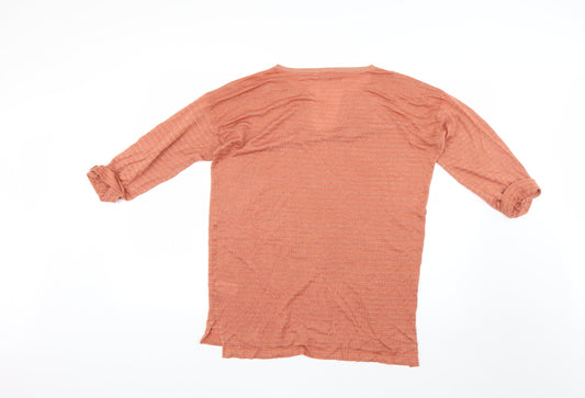 Womens UK Size 16 NEXT Orange Pullover Jumper
