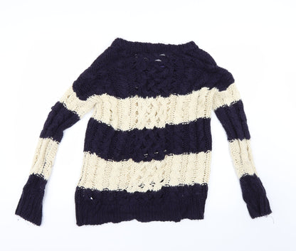 Womens UK Size 10 Atmosphere Multicoloured Pullover Jumper