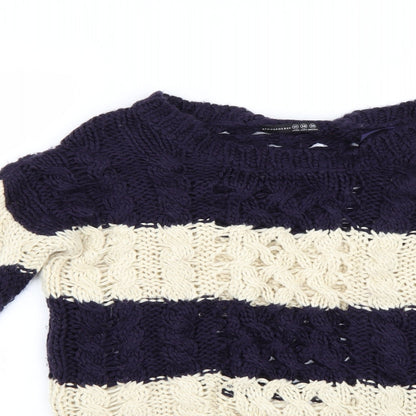 Womens UK Size 10 Atmosphere Multicoloured Pullover Jumper