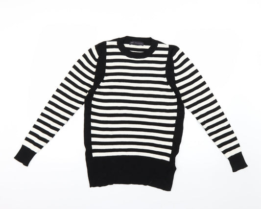 Marks and Spencer Womens Multicoloured Striped  Pullover Jumper Size 18