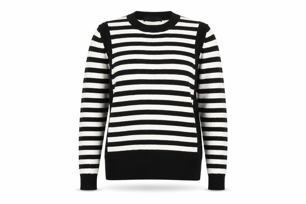 Marks and Spencer Womens Multicoloured Striped  Pullover Jumper Size 18