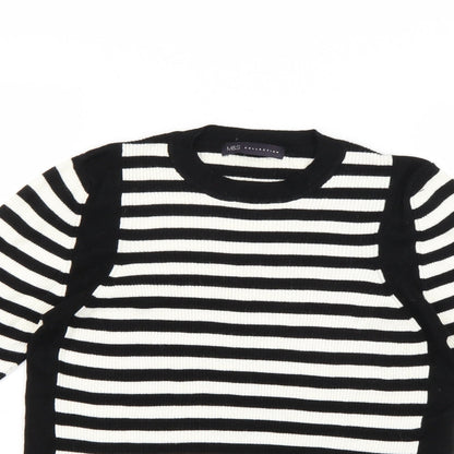 Marks and Spencer Womens Multicoloured Striped  Pullover Jumper Size 18