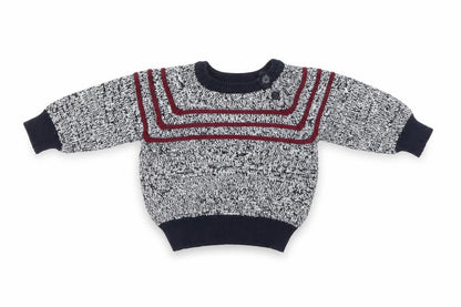 Front view of Rebel Multicoloured jumper, size 0-3, Months