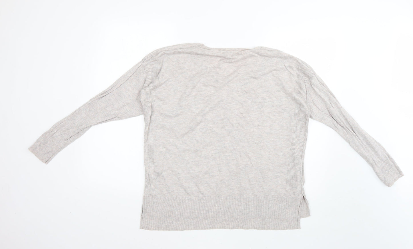 Womens UK Size 14 marks Beige Pullover Jumper