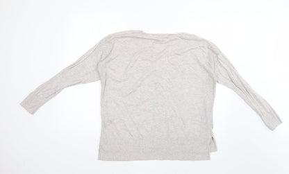 Womens UK Size 14 marks Beige Pullover Jumper
