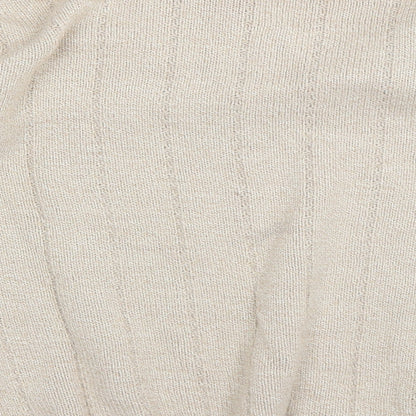 BHS Mens Beige   Pullover Jumper