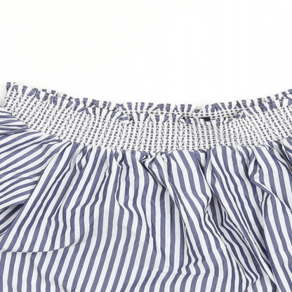 Marks and Spencer Womens Multicoloured Striped  Basic  Size 14