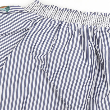 Marks and Spencer Womens Multicoloured Striped  Basic  Size 14
