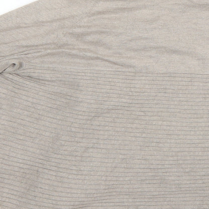 Womens UK Size 16 Per Una Beige Cardigan Jumper