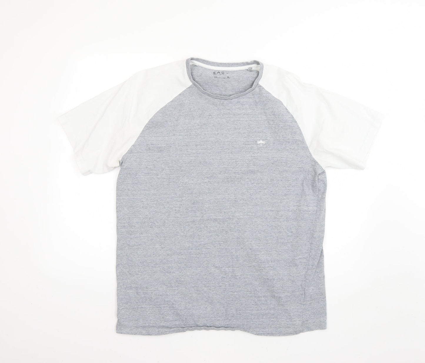 Womens UK Size XL Easy Grey Basic T-Shirt