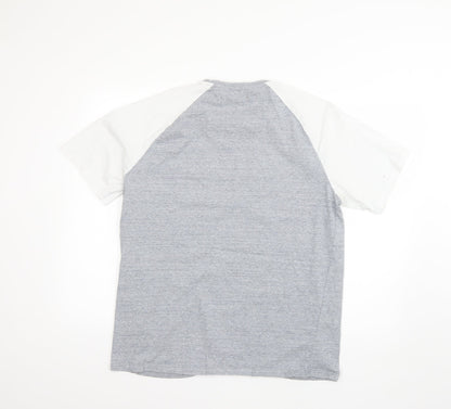 Womens UK Size XL Easy Grey Basic T-Shirt