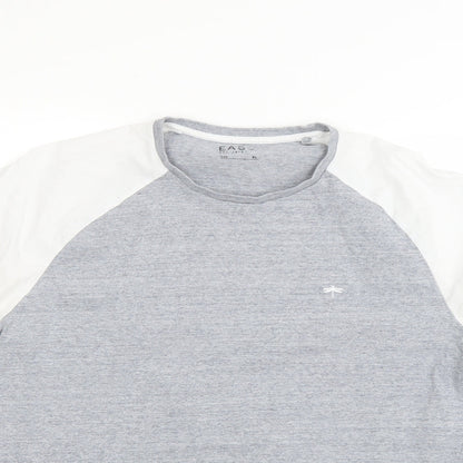 Womens UK Size XL Easy Grey Basic T-Shirt