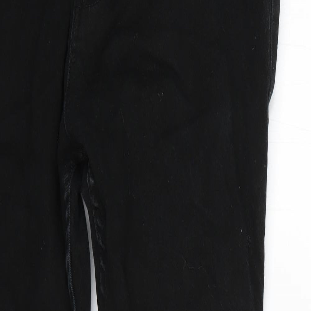 Womens UK Size 34 Preworn Regular Fit Skinny Black Jeans
