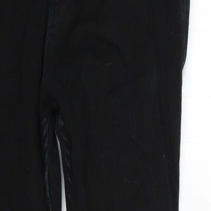 Womens UK Size 34 Preworn Regular Fit Skinny Black Jeans