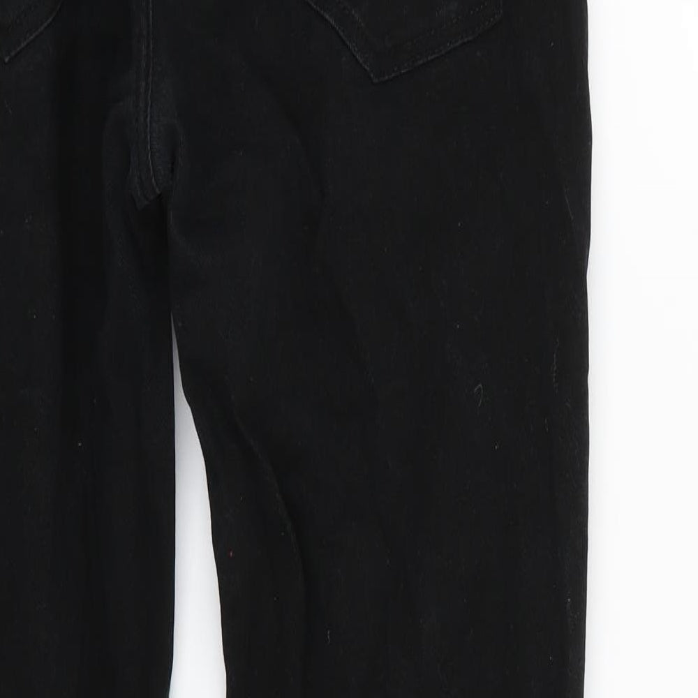 Womens UK Size 34 Preworn Regular Fit Skinny Black Jeans