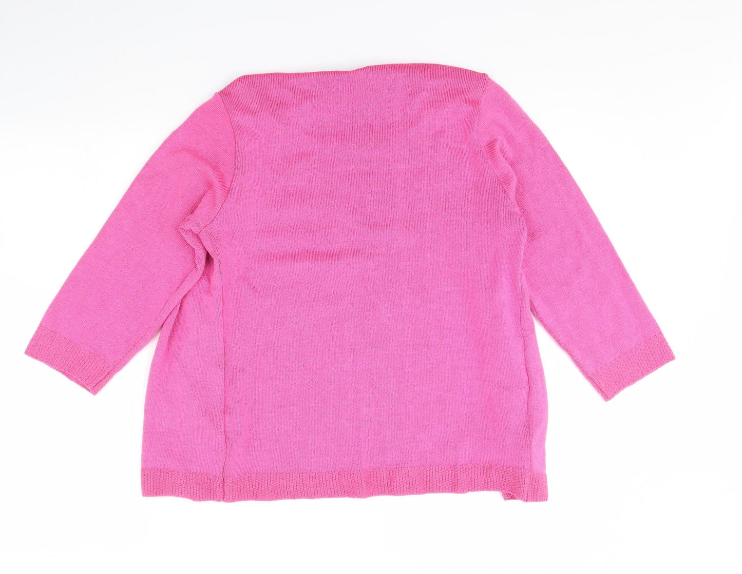 Womens UK Size S Simply Stock Shop Pink Pullover Jumper