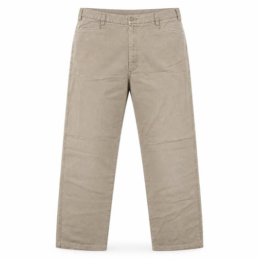 Front view of Cherokee women’s beige straight jeans, size UK 38, in, 30-inch leg