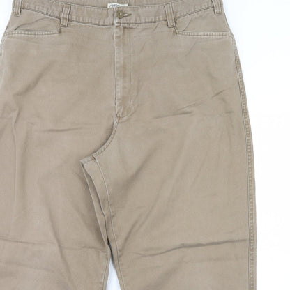 Cherokee Womens Beige   Straight Jeans Size 38 in L30 in