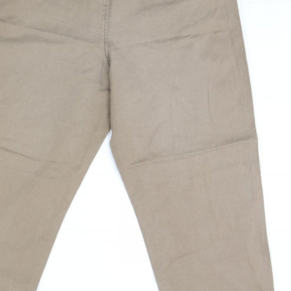 Cherokee Womens Beige   Straight Jeans Size 38 in L30 in