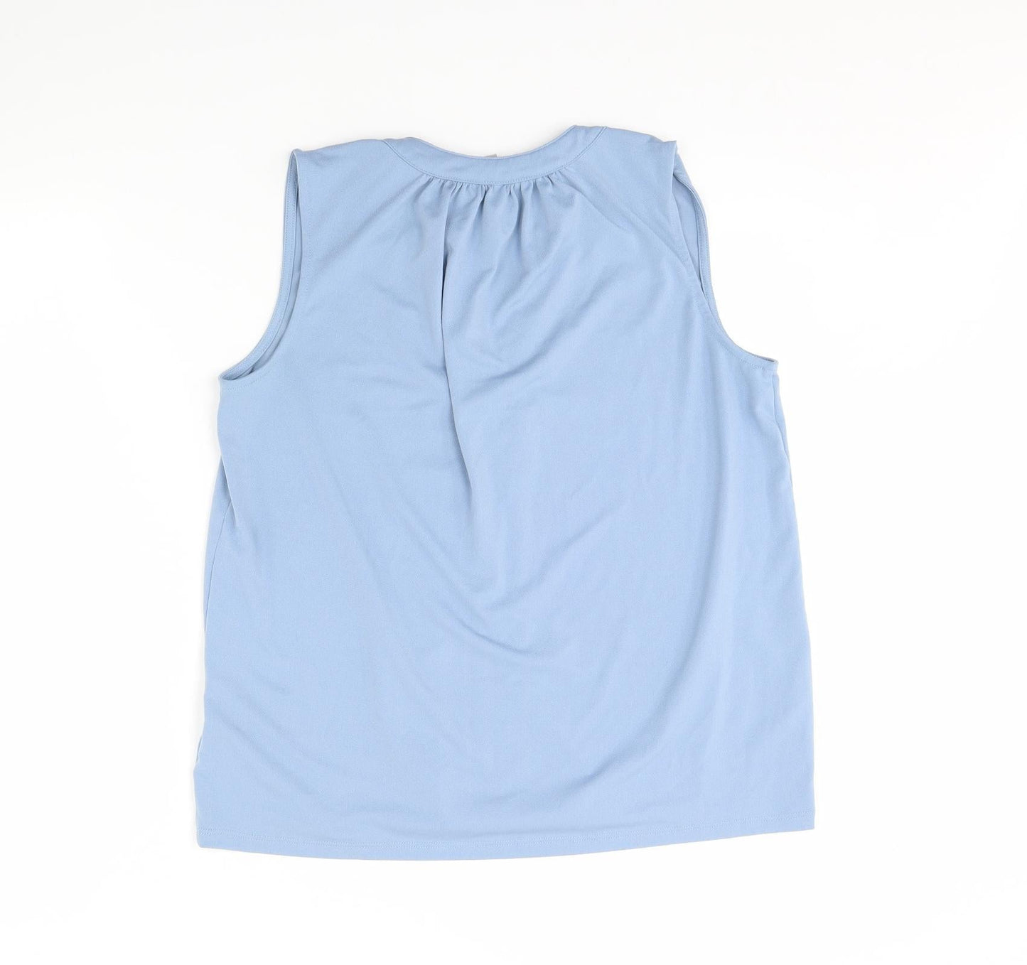 Womens UK Size S H&M Blue Basic Tank